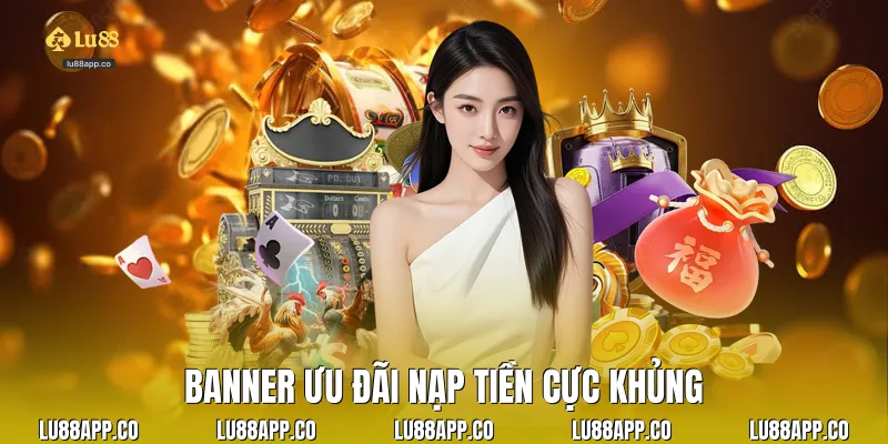 Banner ưu đãi nạp tiền cực khủng