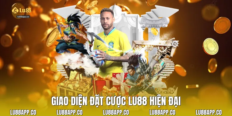 Giao diện đặt cược Lu88 hiện đại